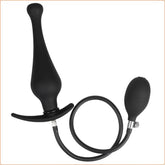 Silicone Expand Inflatable Dildo Anal Plug